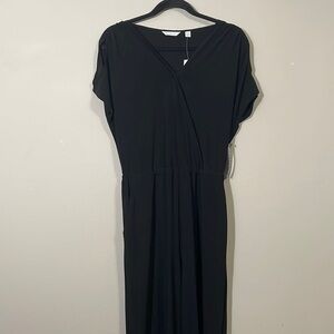 NWT New York & Company Black Cold Shoulder Jumpsuit